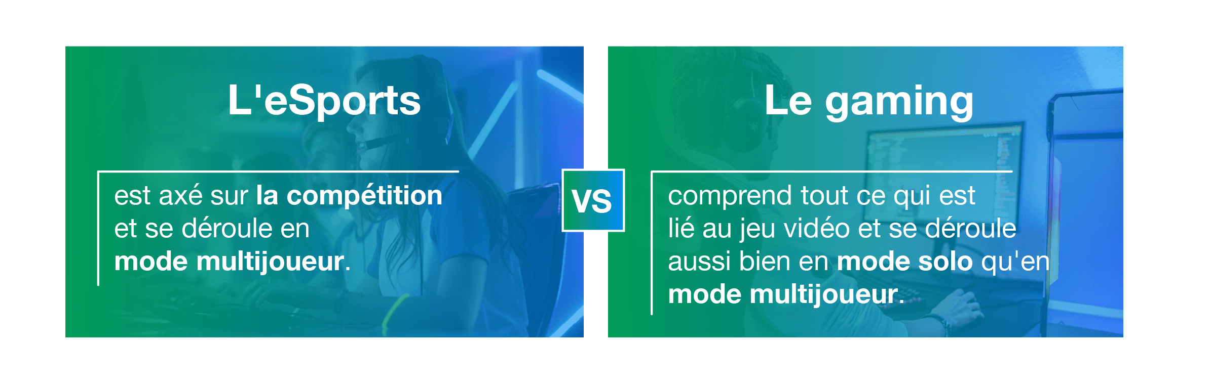 Gaming vs. eSport : quelle différence ?